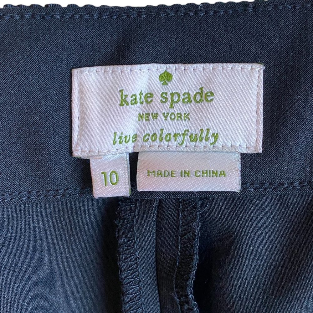 Kate Spade Stretch High-Rise Side Zip Career French Girl Ankle Dress Pants-10 - Picture 9 of 9